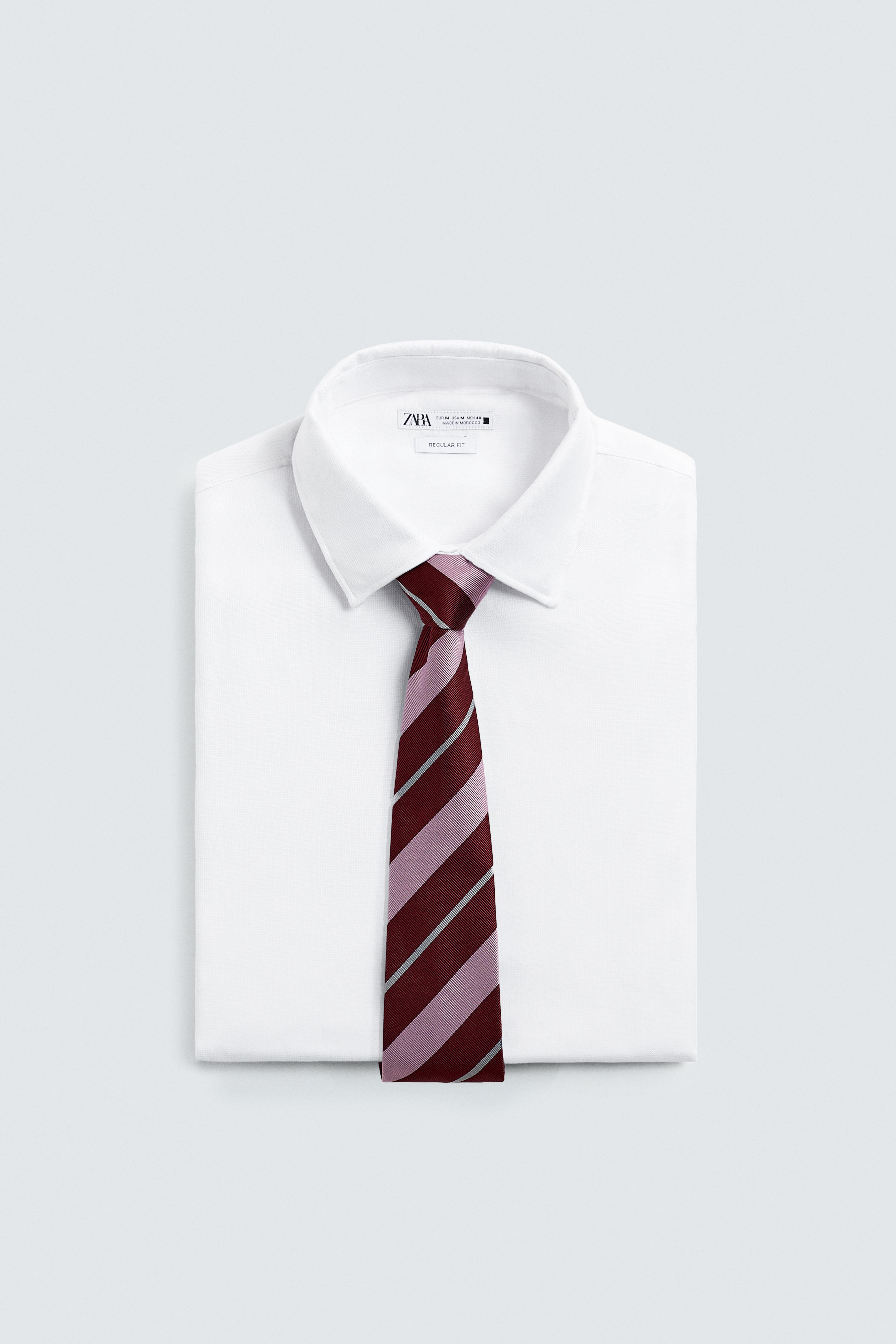 100% SILK STRIPED TIE